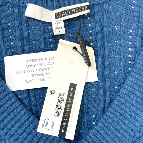 NWT Tracy Reese V-Neck Sweater - Picture 9 of 11
